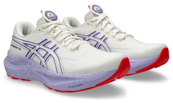 Asics GT-2000 14 Tokyo White/Purple Women's Running Shoes