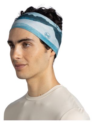 Buff CoolNet UV Wide Headband - Blue
