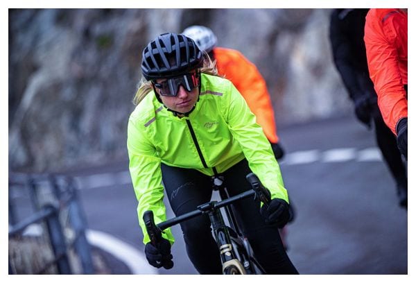 Veste Velo Pluie Vent Rogelli Core - Femme - Jaune