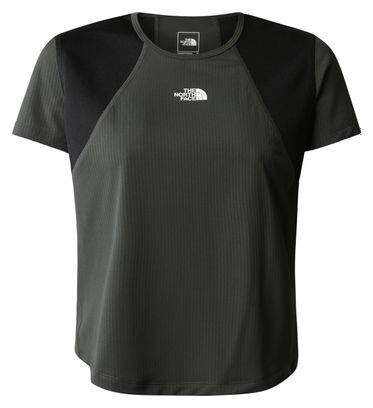 Camiseta gris para mujer The North Face Lghtbrght S/S