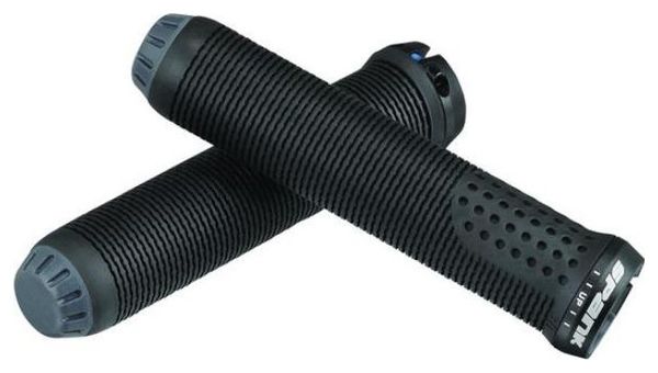 Paire de grips Spank Spike 30 Noir / Gris