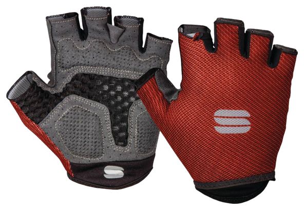 Sportful Air Red Short Gloves