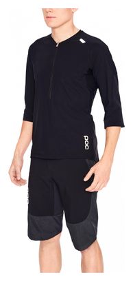 Poc Resistance Enduro 3/4 Sleeve Jersey Uranium Black