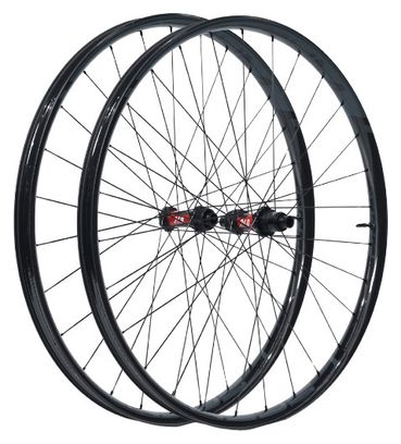 Paire de Roues Legend Wheels 29" Marathon PRO4 - 15X110 - 12X148mm - DT 350 Boost - Disc Centerlock - Shimano / Sram