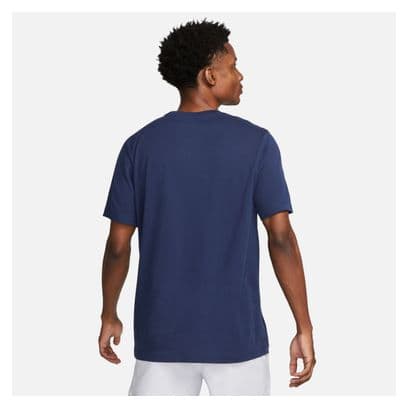 Camiseta de manga corta Nike Dri-Fit <strong>Heritage</strong> Azul