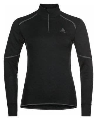 Odlo Active X-Warm Eco Women's 1/2 Zip Long Sleeve Jersey Black