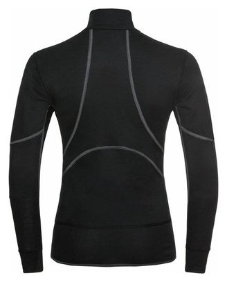 Maillot Manches Longues 1/2 Zip Odlo Active X-Warm Eco Noir Femme