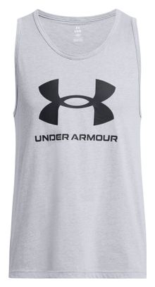 Under Armour Sportstyle Logo Tank Gris Hombre
