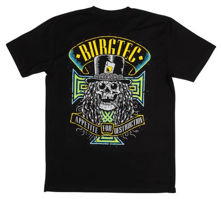  Burgtec T-Shirt „Appetite For Destruction“, schwarz, Unisex