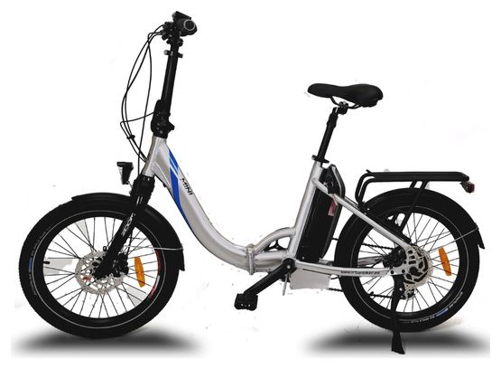 Vélo Pliant électrique Urbanbiker Mini 20'' Argent Unique / 155-175 cm