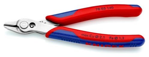Alicates de corte Knipex Electronic Super Knips XL 