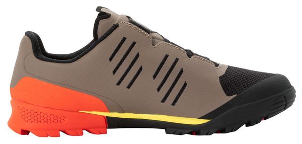 Unisex Vaude Downieville Tech II MTB schoenen Bruin/Oranje