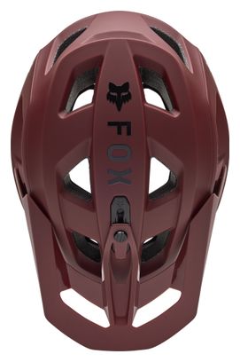 Casque VTT Fox Speedframe Solid Rouge/Marron