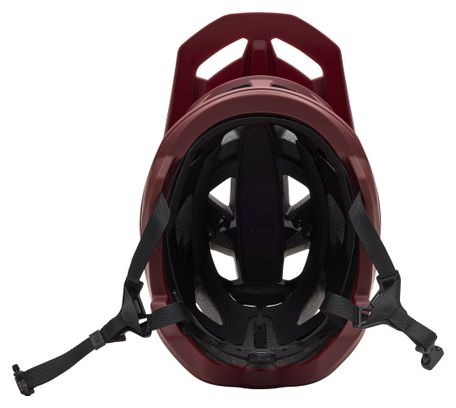 Casque VTT Fox Speedframe Solid Rouge/Marron