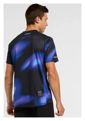 Maglia a manica corta Dharco Blue Black da uomo