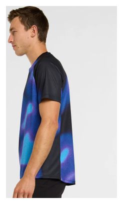 Maglia a manica corta Dharco Blue Black da uomo