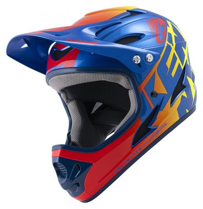 Casque Intégral Kenny Down Hill 2022 Graphic Bleu