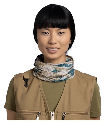 Fascia per il collo Buff CoolNet UV Blu/Beige