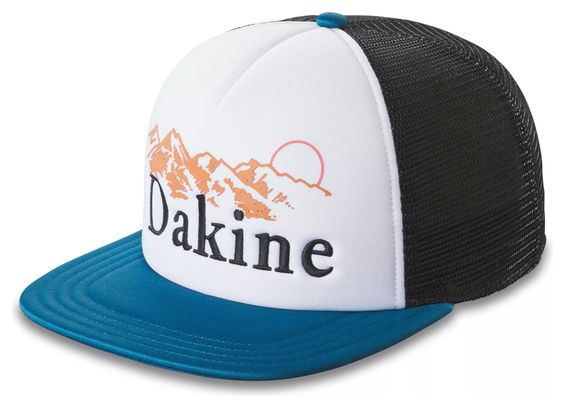 Cappellino Dakine con colletto blu/bianco