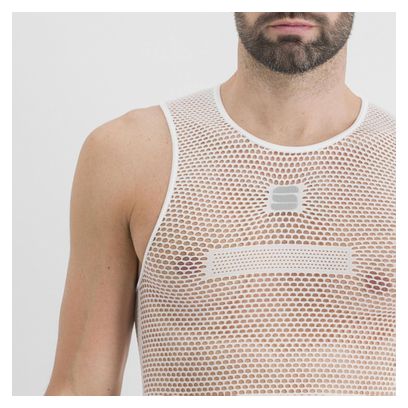 Sportful 2nd Skin Mesh Sleeveless Jersey Wit