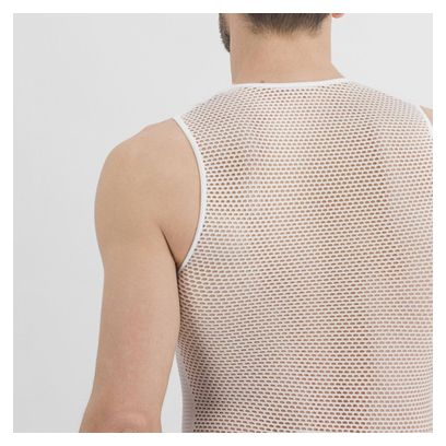Sportful 2nd Skin Mesh Sleeveless Jersey Wit