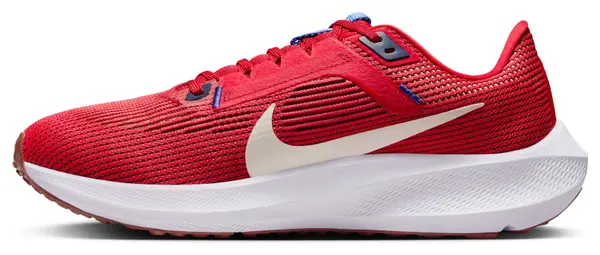 Nike Air Zoom Pegasus 40 Running Shoes Red White