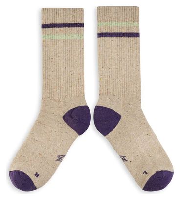 Chaussettes Incylence Lifestyle One Beige/Violet