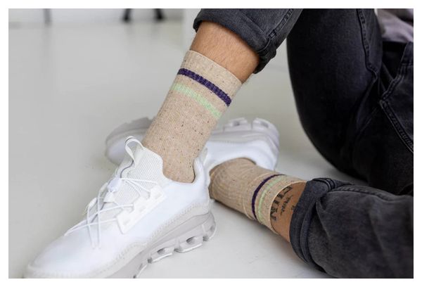 Incylence Lifestyle One Beige/Violet Socks