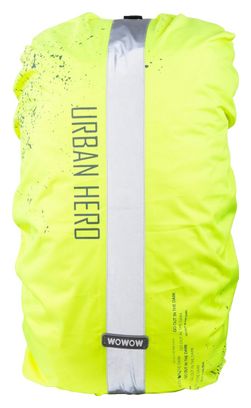 Couvre-Sac à dos Réfléchissant WOWOW Bag Cover Urban Hero Yellow 30-35L