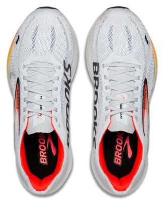 Brooks Hyperion Max 2 Laufschuhe Weiß/Orange Damen