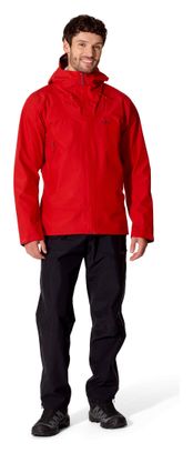 Giacca impermeabile RAB Namche Gore-Tex rossa da uomo