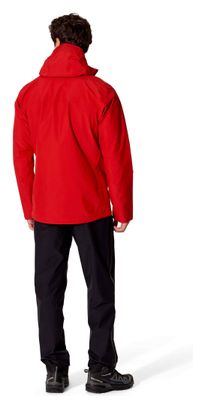Giacca impermeabile RAB Namche Gore-Tex rossa da uomo