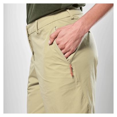 Pantalones cortos Salewa Puez Talvena beige para mujer