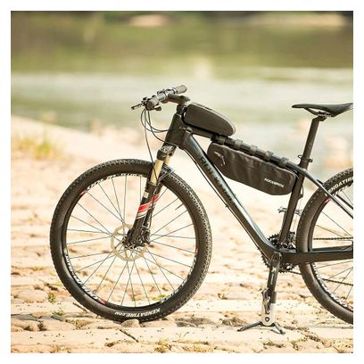 Sacoche de cadre de vélo Rockbros  étanche  1 6 L noir