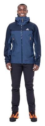 Wasserdichte Jacke Mountain Equipment Saltoro Blau Herren