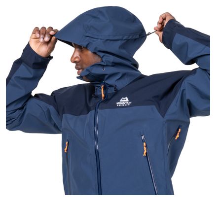 Wasserdichte Jacke Mountain Equipment Saltoro Blau Herren