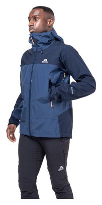 Wasserdichte Jacke Mountain Equipment Saltoro Blau Herren