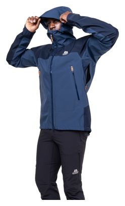 Wasserdichte Jacke Mountain Equipment Saltoro Blau Herren