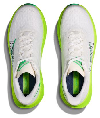 Zapatillas Hoka Mach 6 Blanco/Verde Hombre