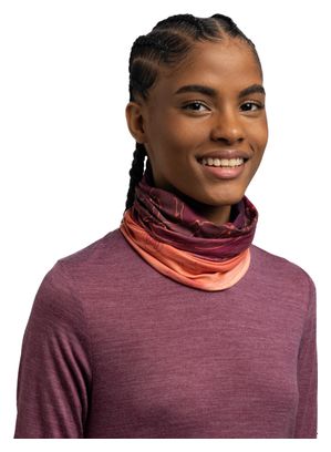 Buff Original Unisex EcoStretch Bordeaux/Koraal Choker