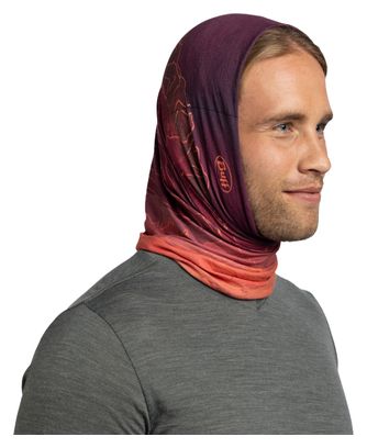 Buff Original Unisex EcoStretch Bordeaux/Koraal Choker