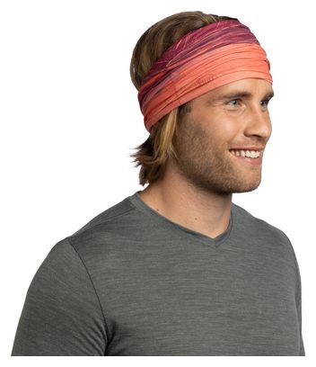 Buff Original Unisex EcoStretch Bordeaux/Koraal Choker
