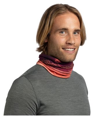 Buff Original Unisex EcoStretch Bordeaux/Koraal Choker