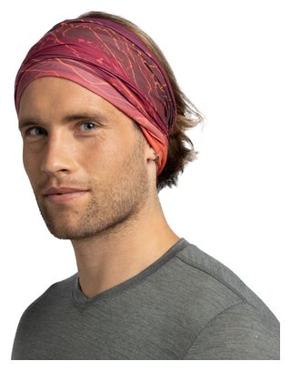 Buff Original Unisex EcoStretch Bordeaux/Koraal Choker
