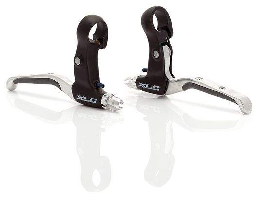 Paar XLC BL-V05 V-Brake Remhendels Zilver Zwart