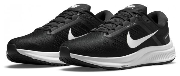 Chaussures Running Nike Air Zoom Structure 24 Noir Blanc