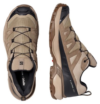 Wanderschuhe Salomon X Ultra 360 Leather GTX Braun Herren