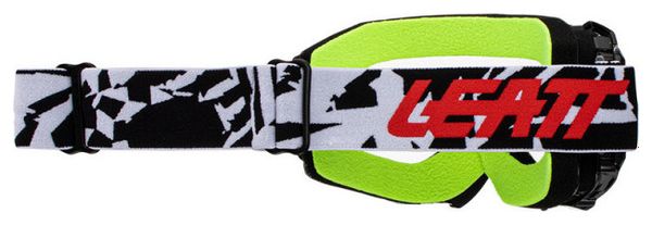 Leatt Velocity 4.5 Zebra Maske / Klare Scheibe 83%