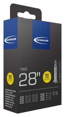 Chambre à Air Schwalbe Road 700C/28'' Presta 50 mm