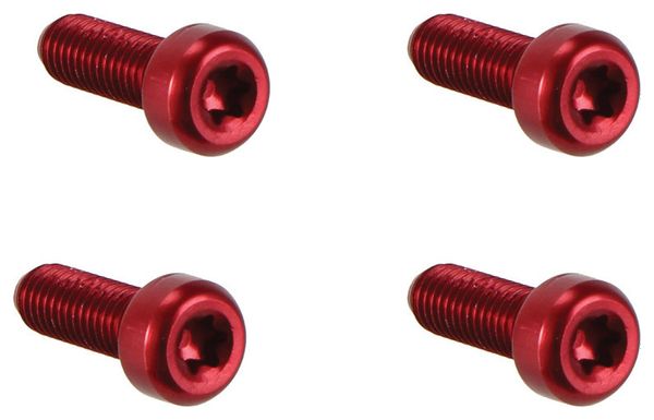 Bulloni per portaborraccia Woodman Lite M5x15 mm - Rosso